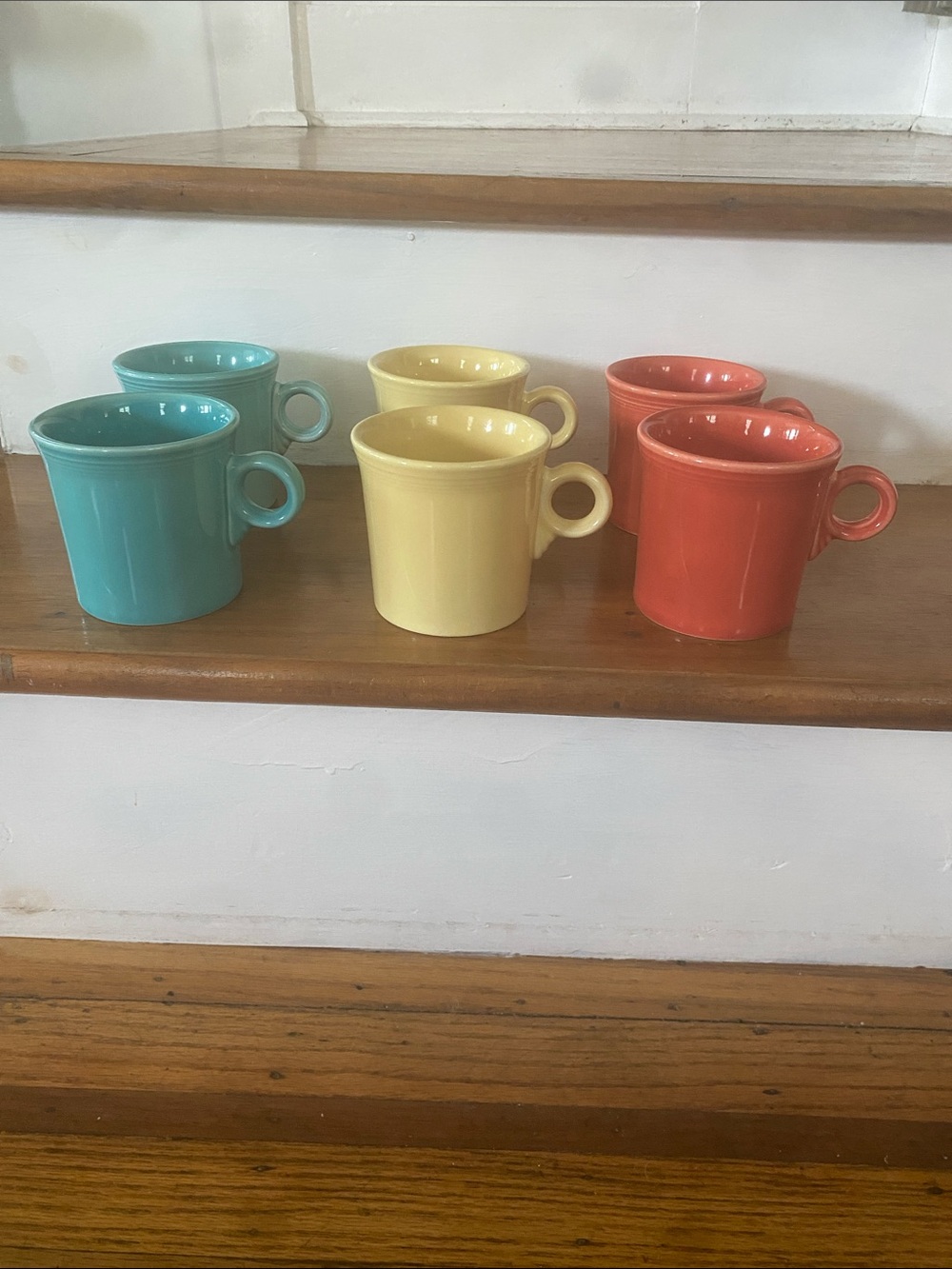 Fiestaware Set of 6 Tea/Coffee Mugs